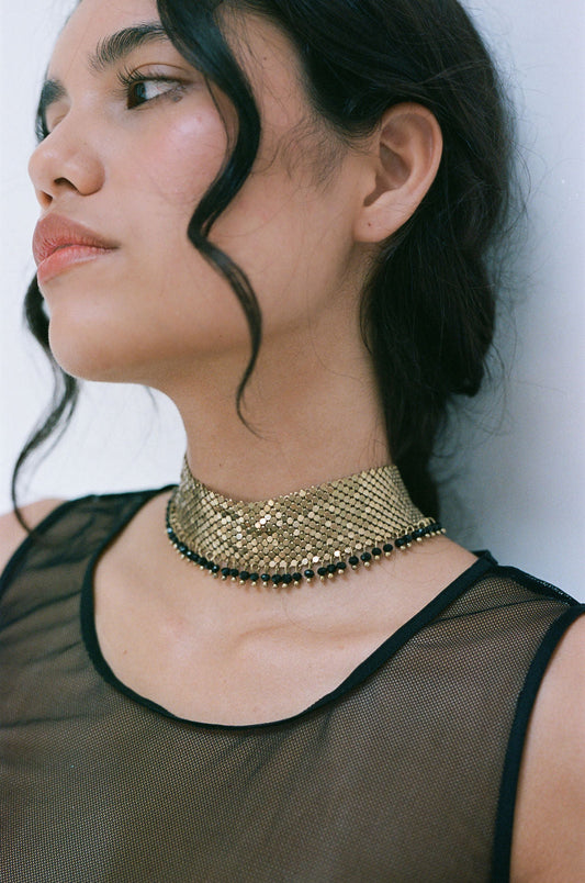 Cleo Choker Gold
