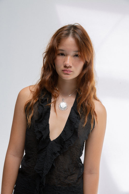 Sun Pendant Necklace