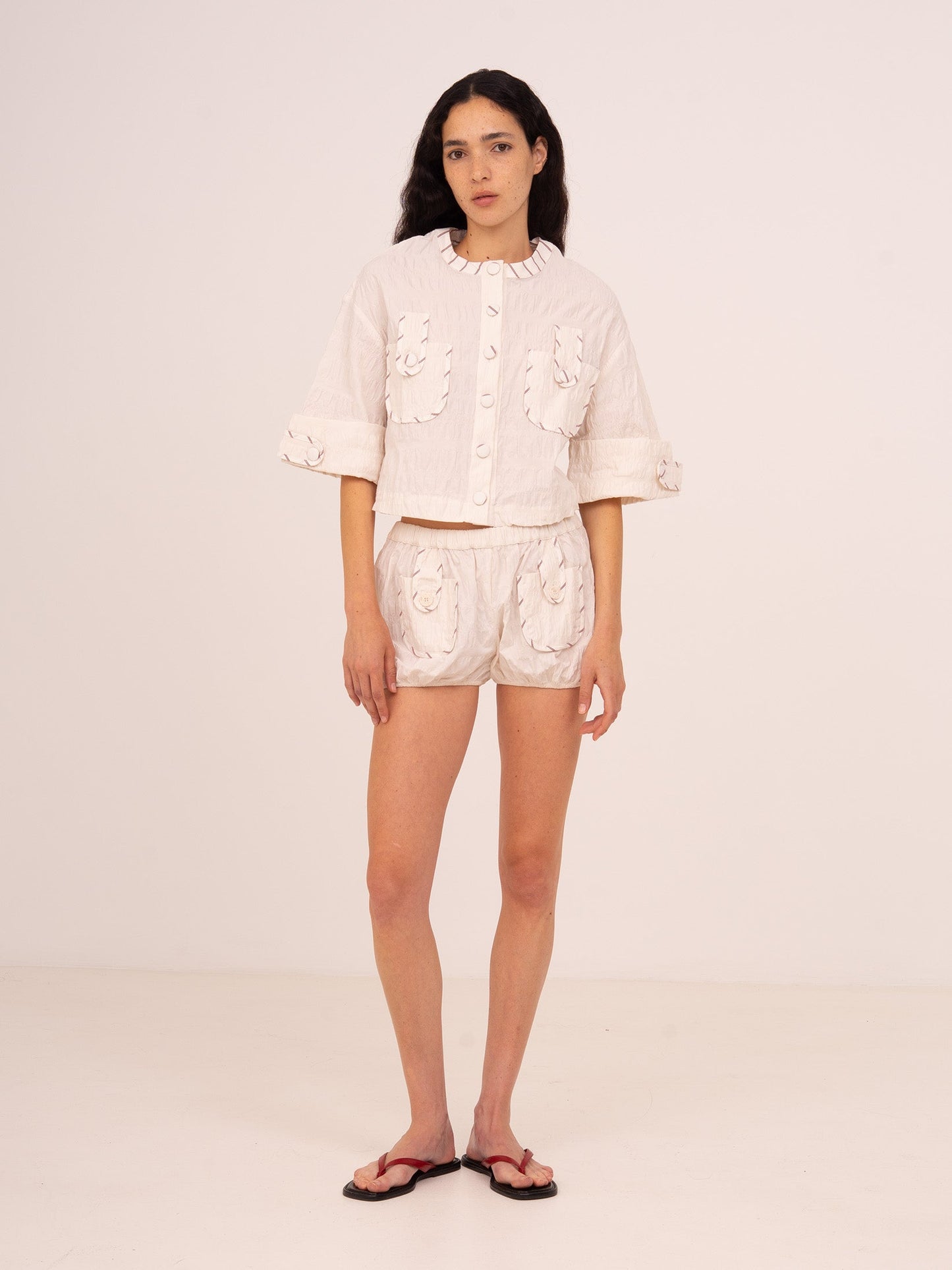 Dune White Shorts