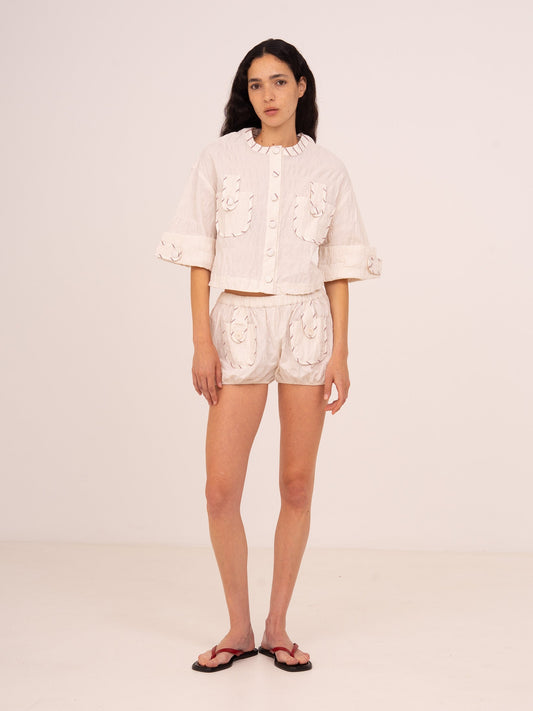 Dune White Shorts