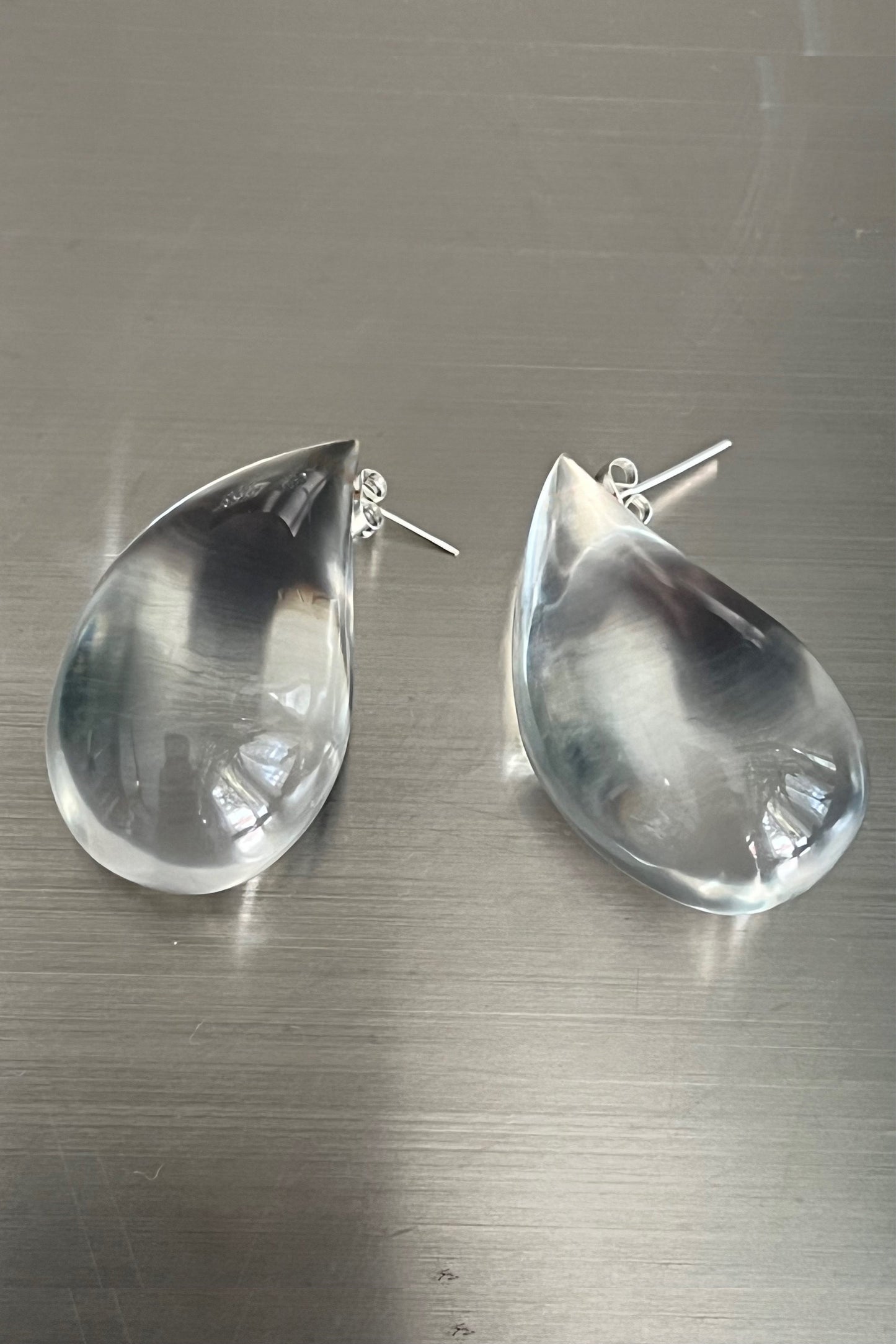 Clear Earrings