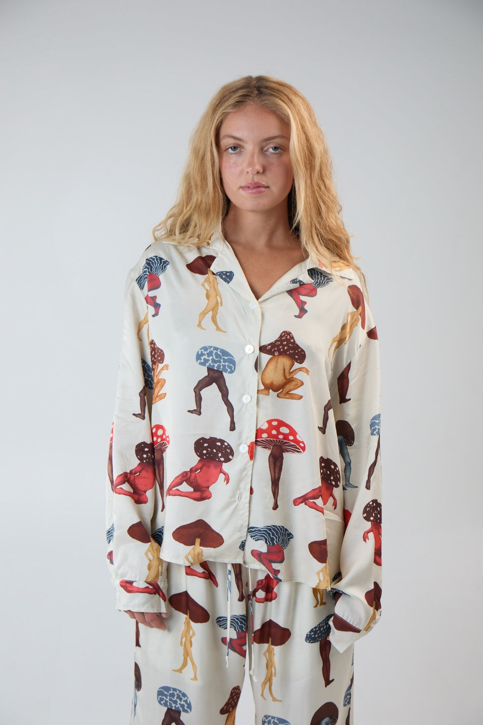 Magic Mushroom PJ Top