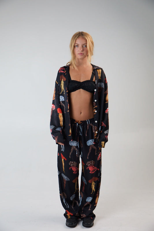Midnight Magic Mushroom PJ Pant