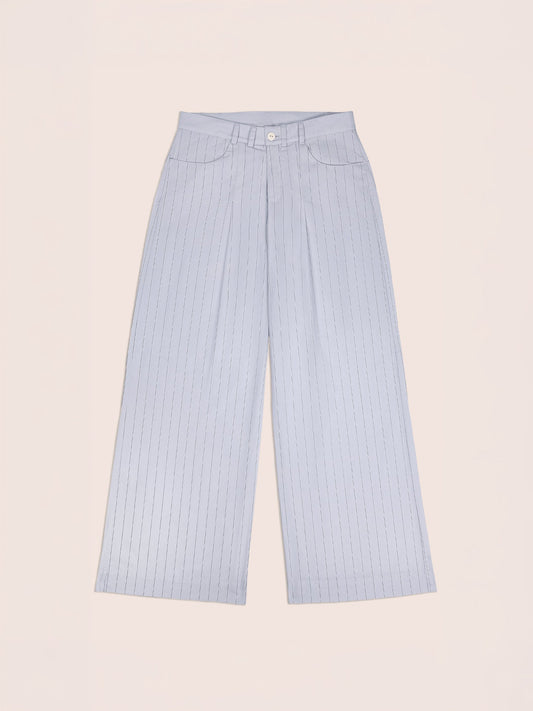 Striped Flash Blue Trousers