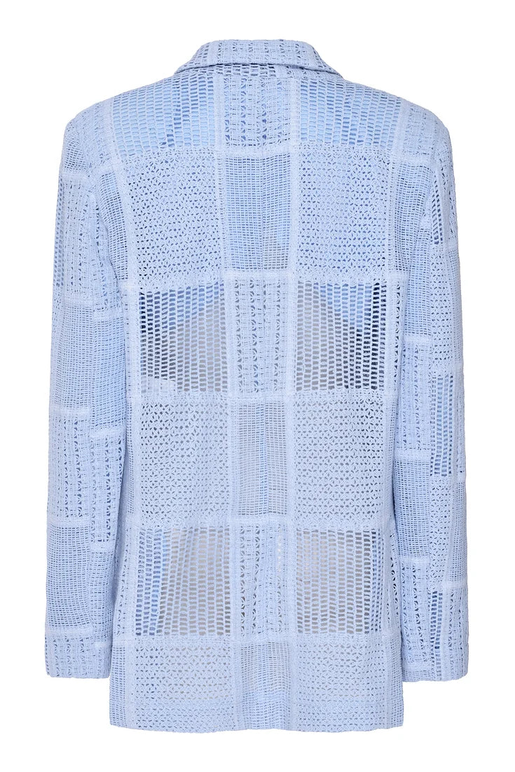 BOYFRIEND BLAZER - LIGHT BLUE