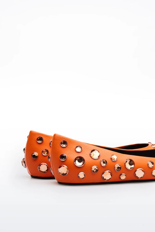 COOPER RHINESTONE BALLET FLAT