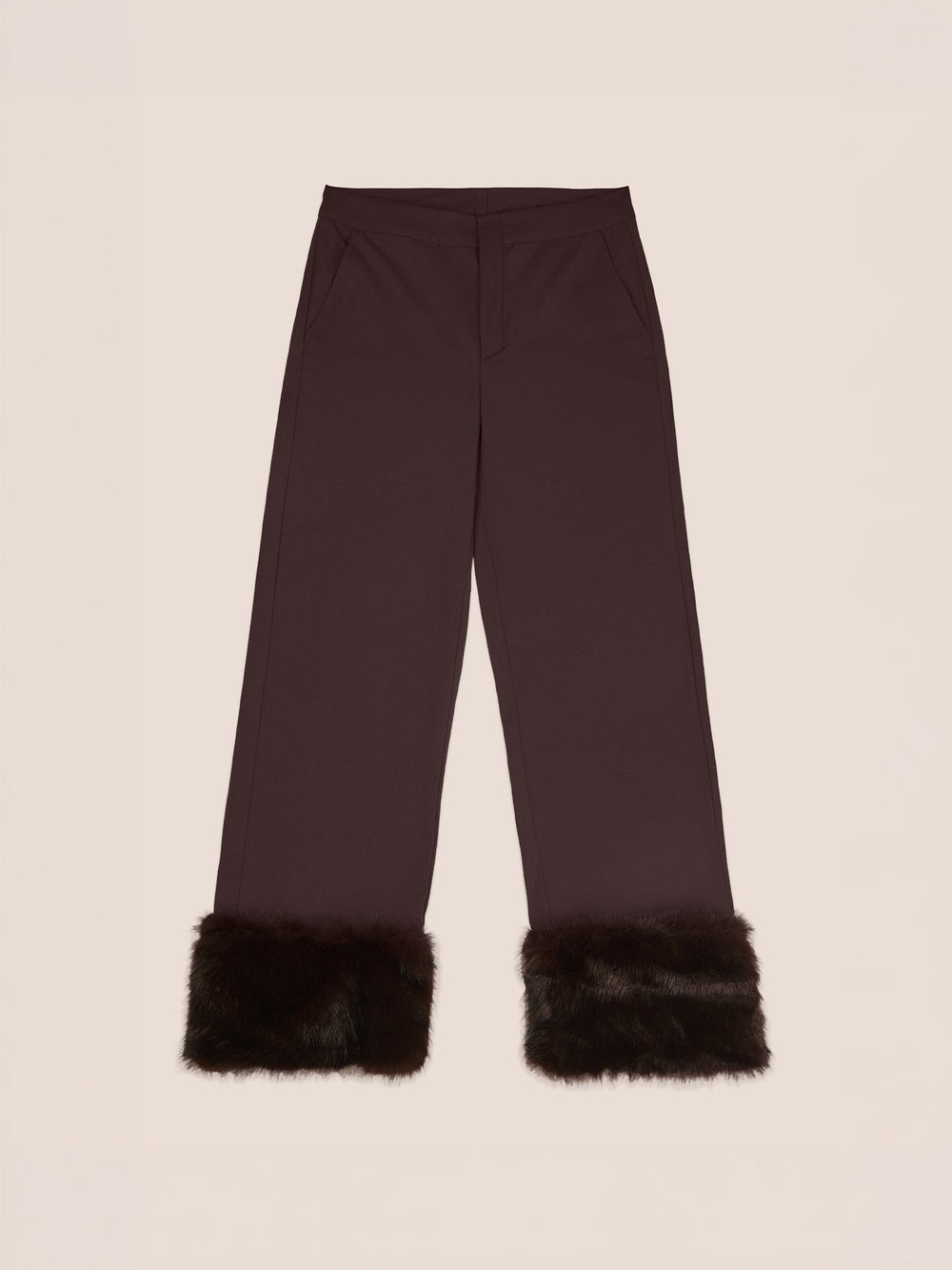 Bear Brown Fur Pants