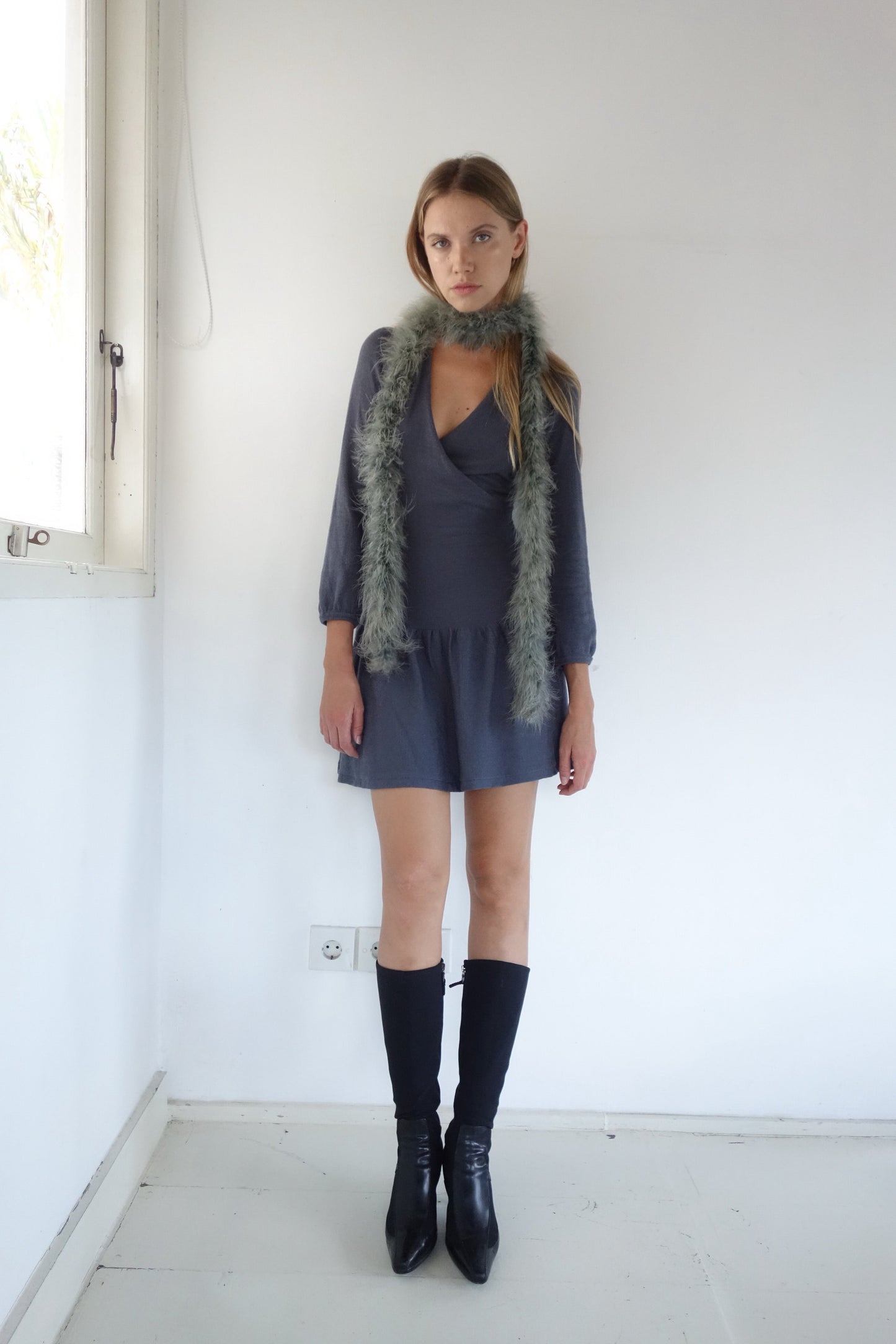 Gaia Dress Gray