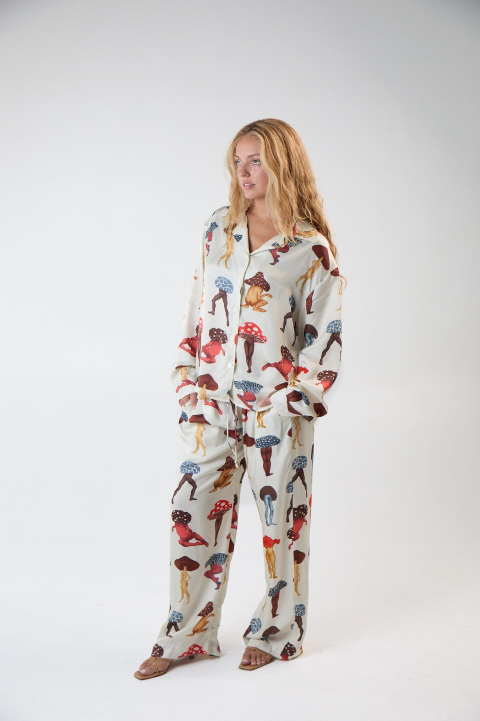 Magic Mushroom PJ Top