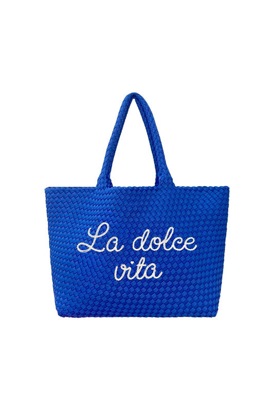 La Dolce Vita Blue Handbag