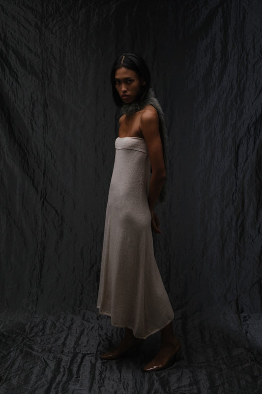 Allegra Long Skirt Cream