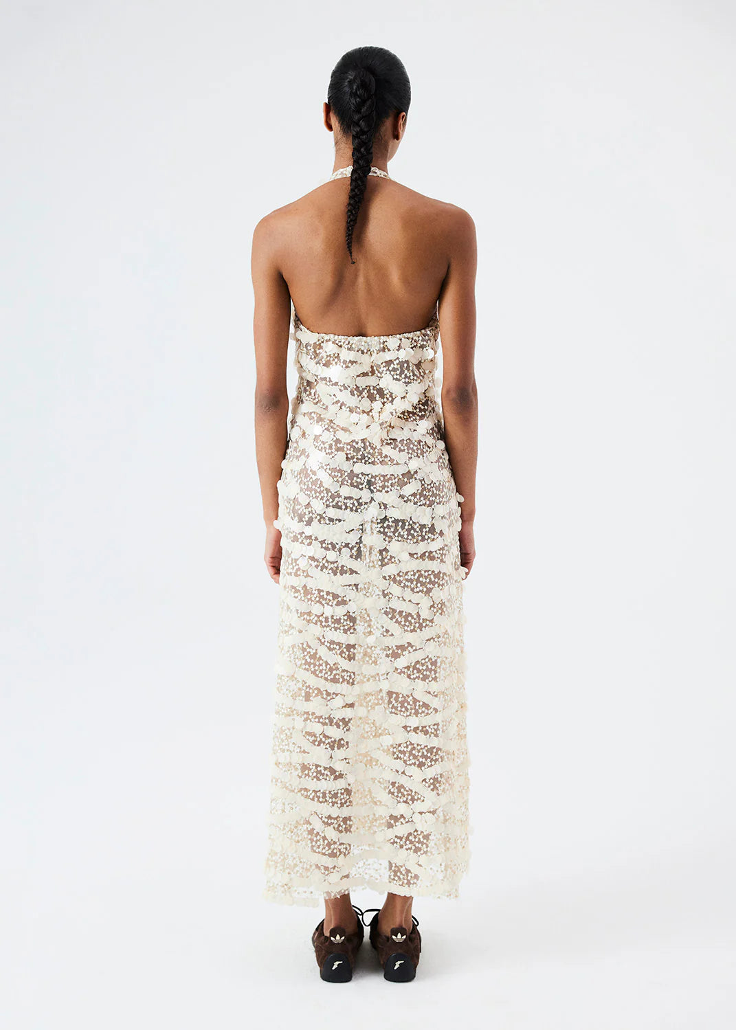 CLARY - Sequined Maxi Dress