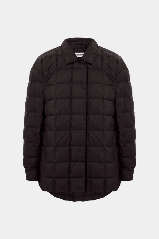 KALIK DOWN SHIRT MICRO BROWN