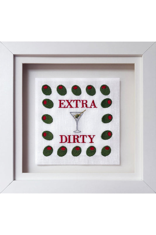 Extra Dirty Embroidered Artwork