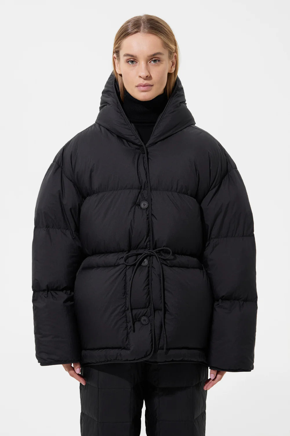 COZY MICHLIN JACKET MICRO BLACK