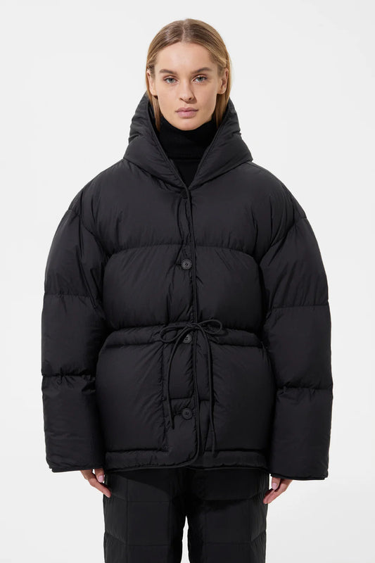 COZY MICHLIN JACKET MICRO BLACK