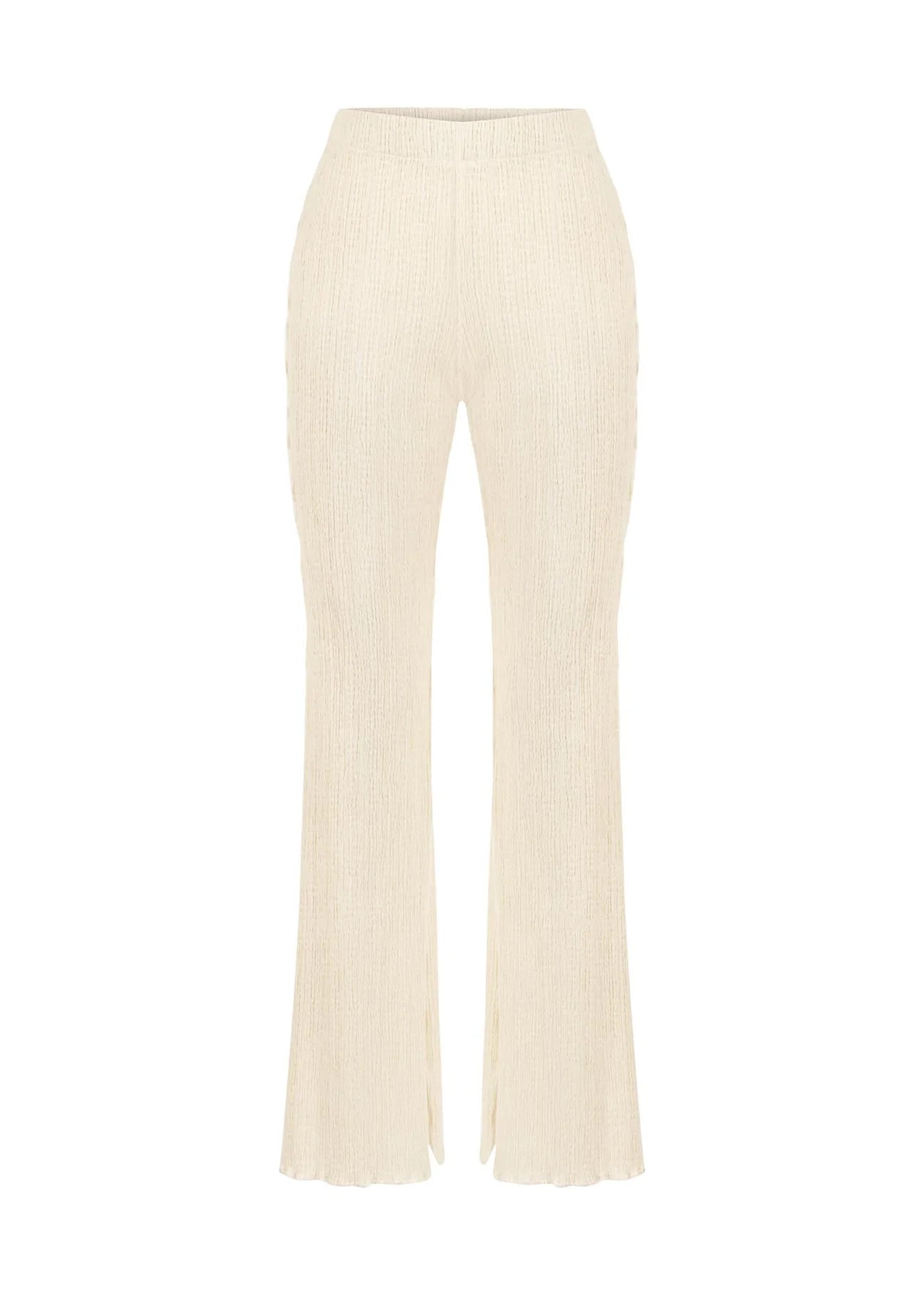 ANTON - Crinkled Flare Pants