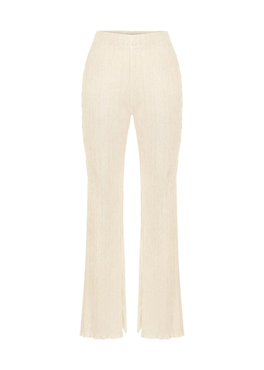 ANTON - Crinkled Flare Pants