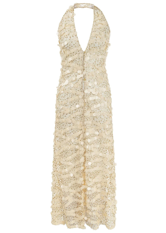 CLARY - Sequined Maxi Dress