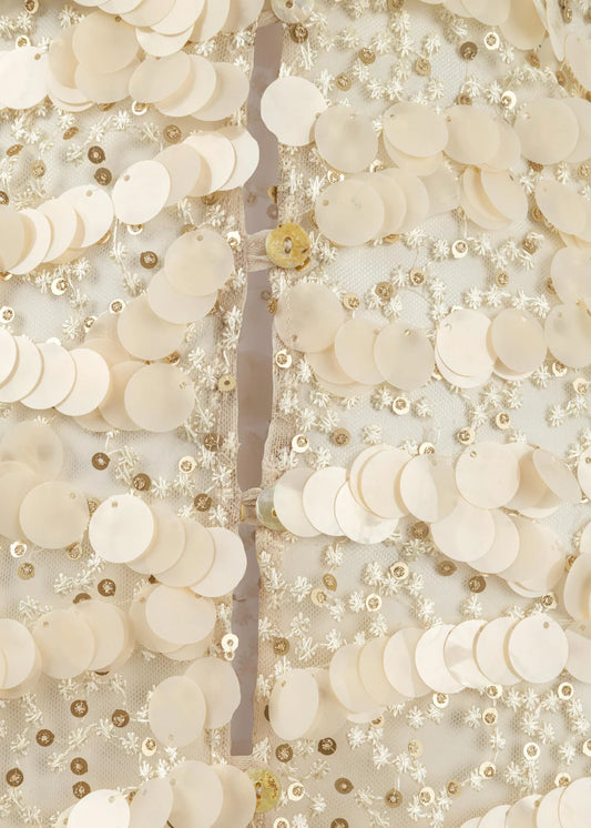 CLARY - Sequined Maxi Dress