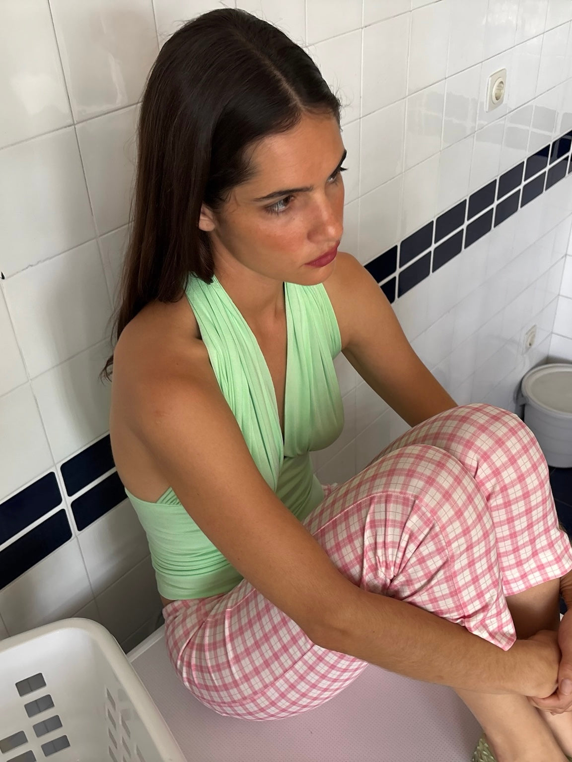 Isabela Minty Top