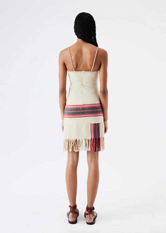 CORA - Mini Dress with Fringes