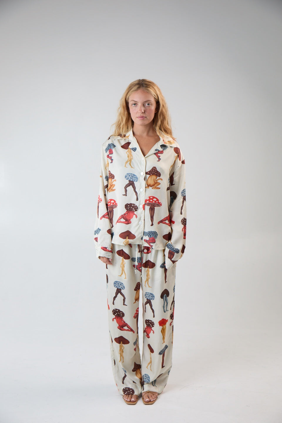 Magic Mushroom PJ Top