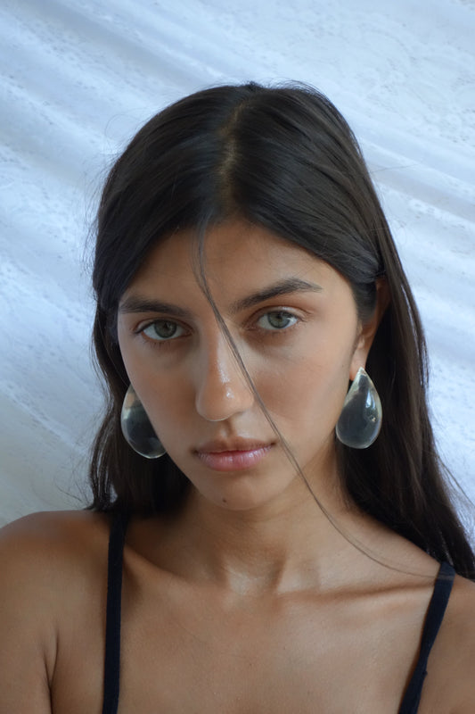 CLEAR EARRINGS