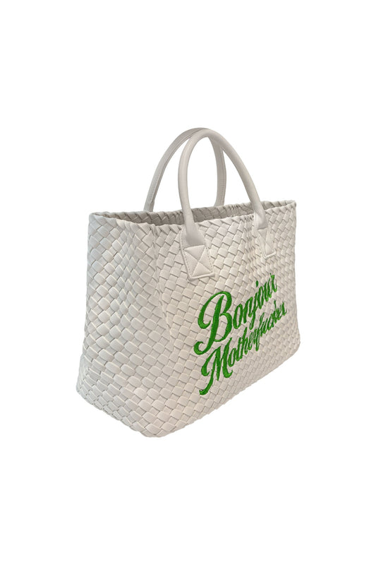 White Bonjour Motherfucker Bag
