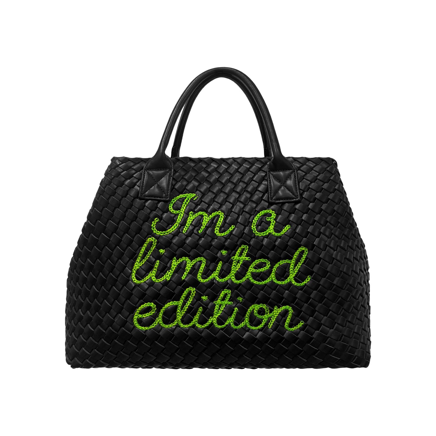 I'm A Limited Edition Green Handbag