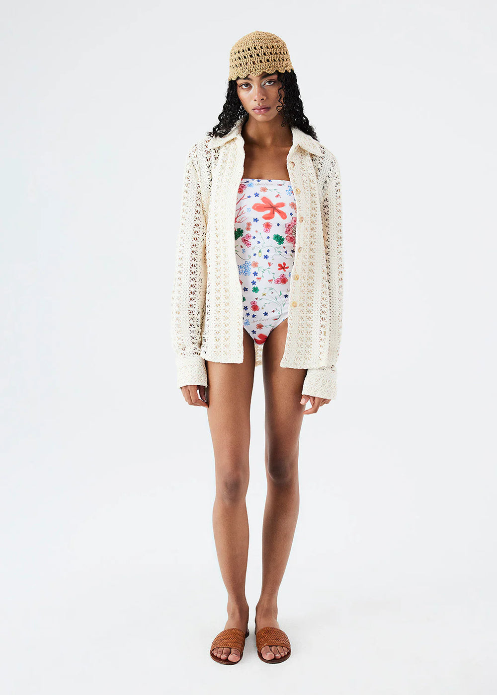 BRICKY - Crochet Jacket