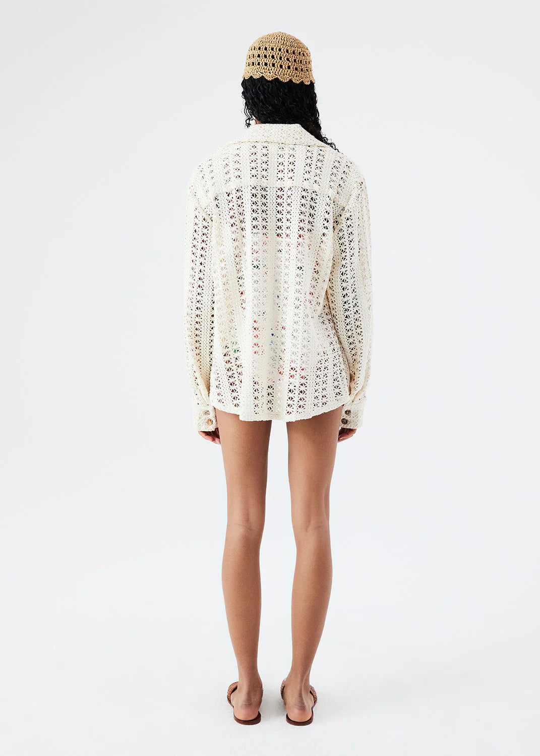 BRICKY - Crochet Jacket