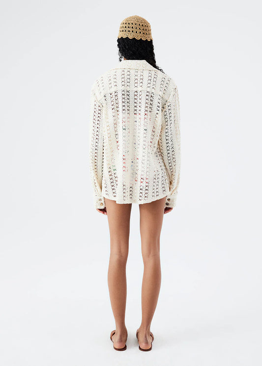 BRICKY - Crochet Jacket