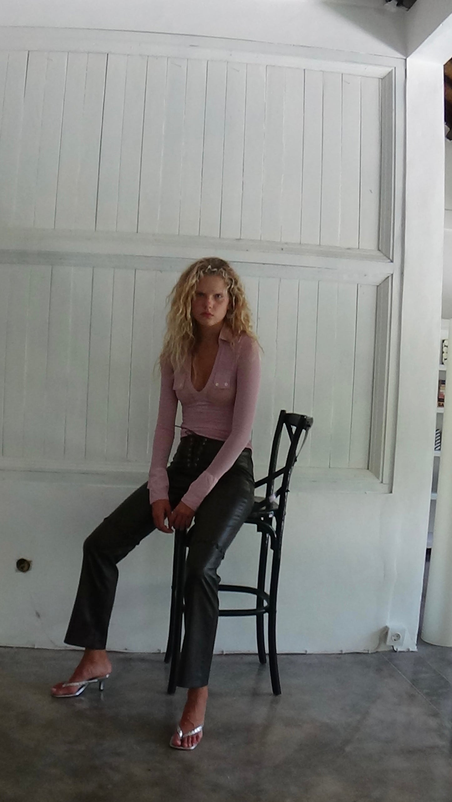 Silvia Polo Top Blush