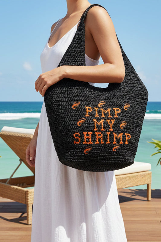 Pimp My Shrimp Oversizes Beach Bag