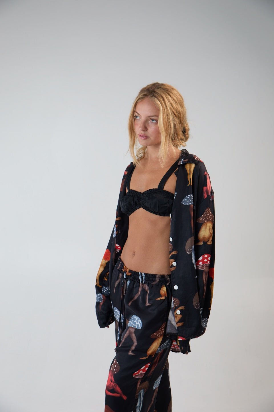 Midnight Magic Mushroom PJ Pant