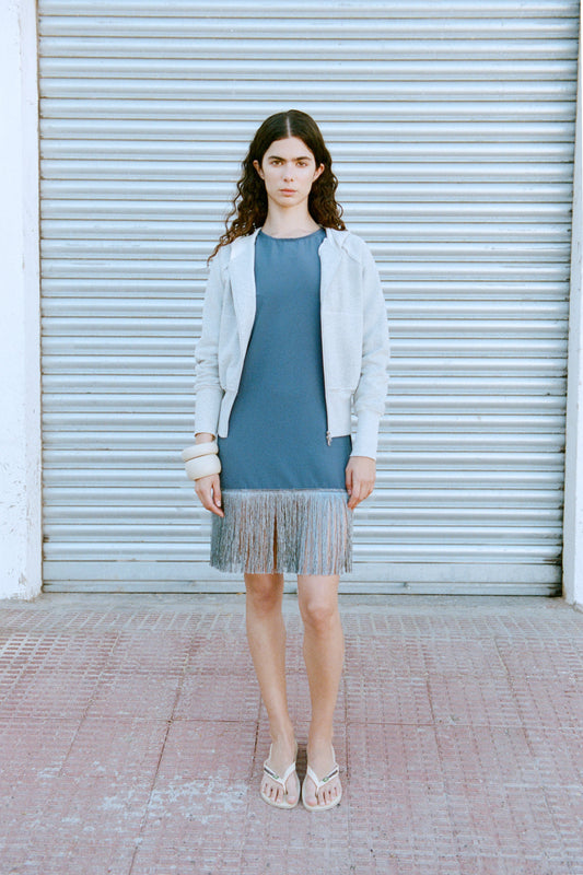 Evie Dress Blue