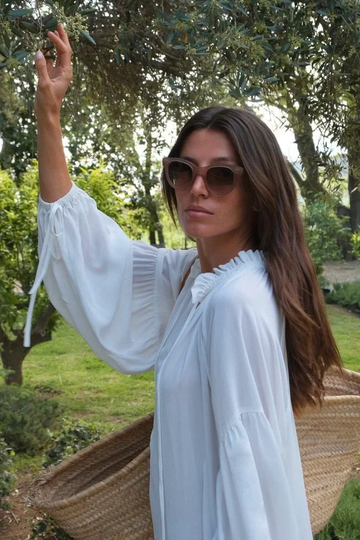 Mia Blouse | White