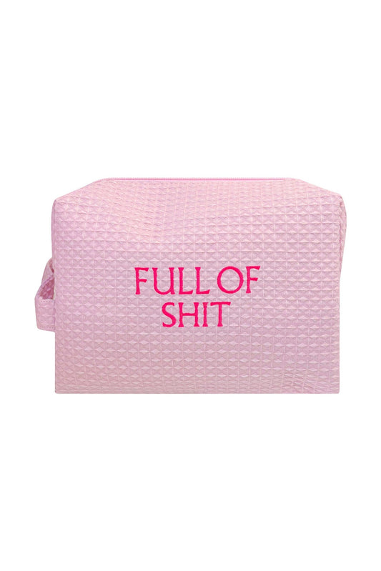 Pink Full of Shit Waffle Bag