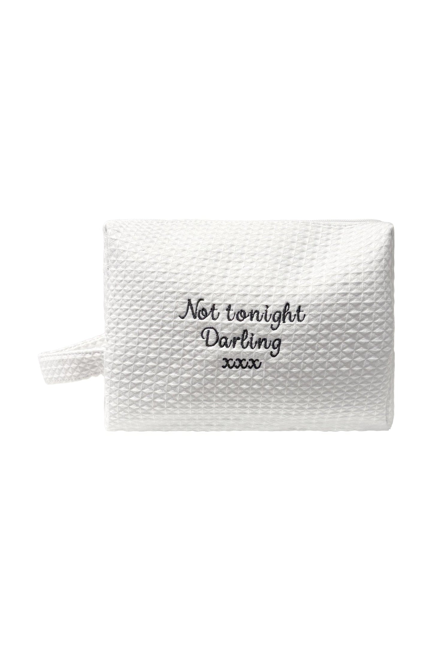Not Tonight Darling Waffle Bag