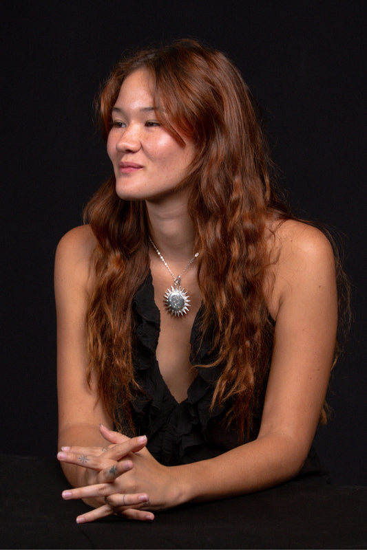 Sun Pendant Necklace