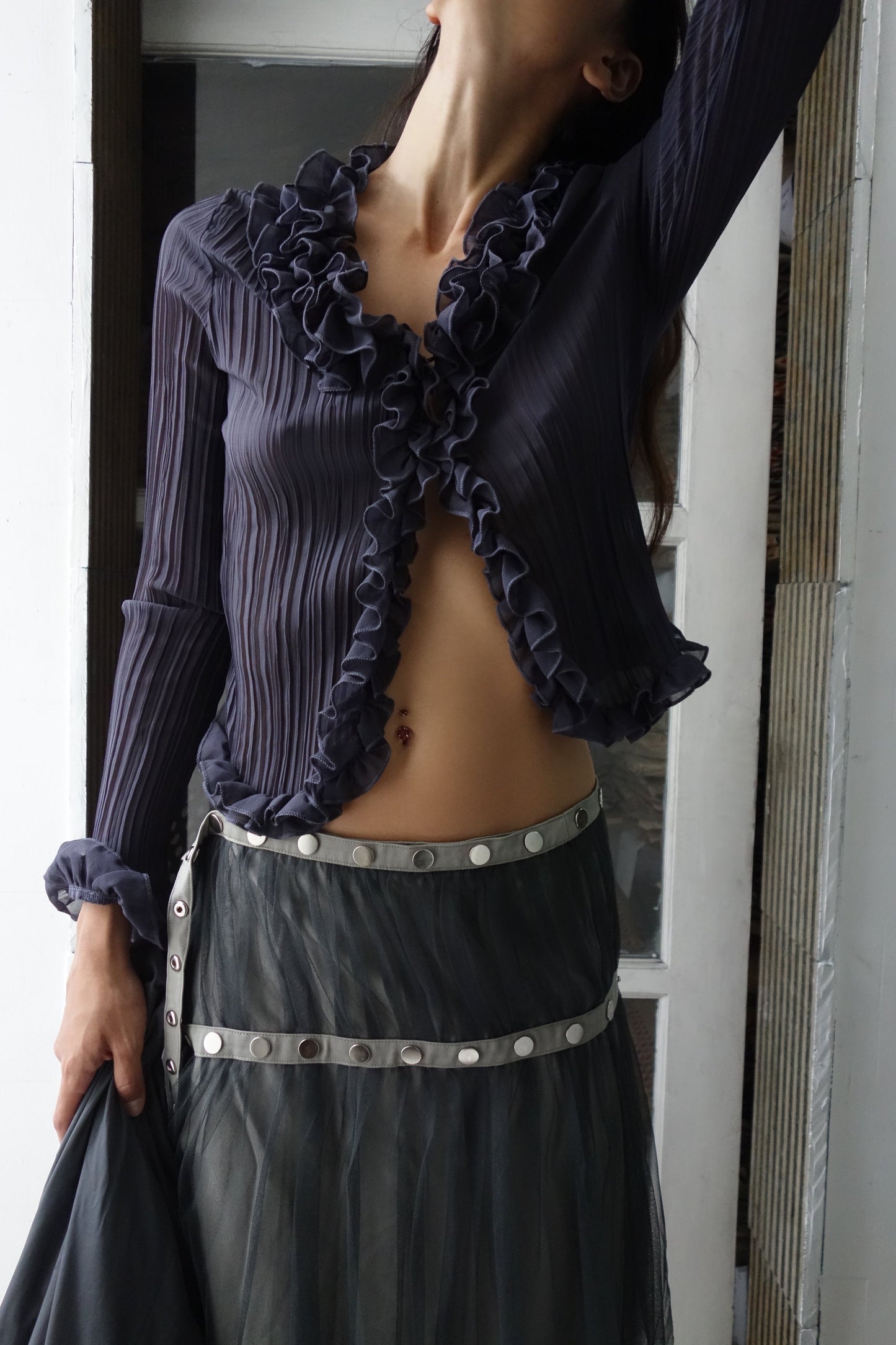 Kara Blouse Aubergine