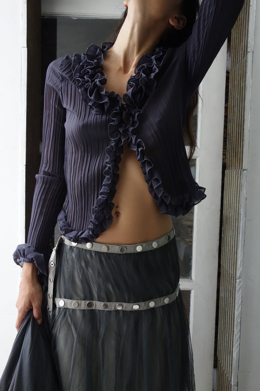 Kara Blouse Aubergine