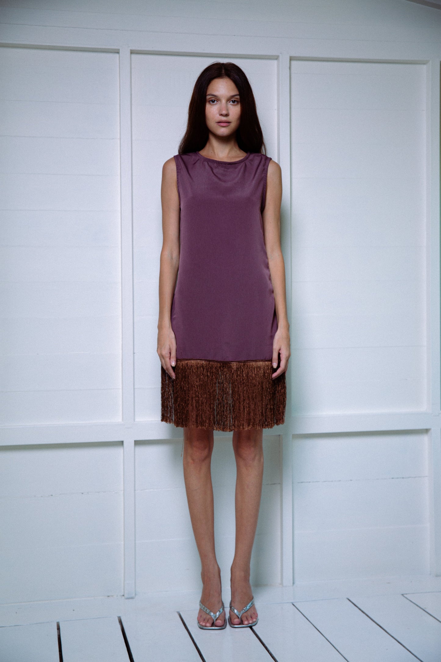 Evie Dress Brown