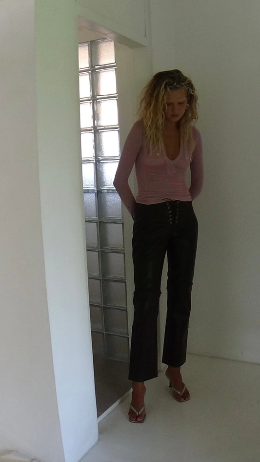 Silvia Polo Top Blush