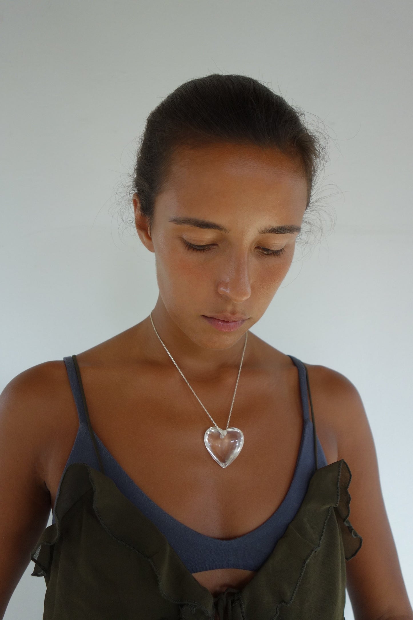 Corazon 3D Pendant Silver