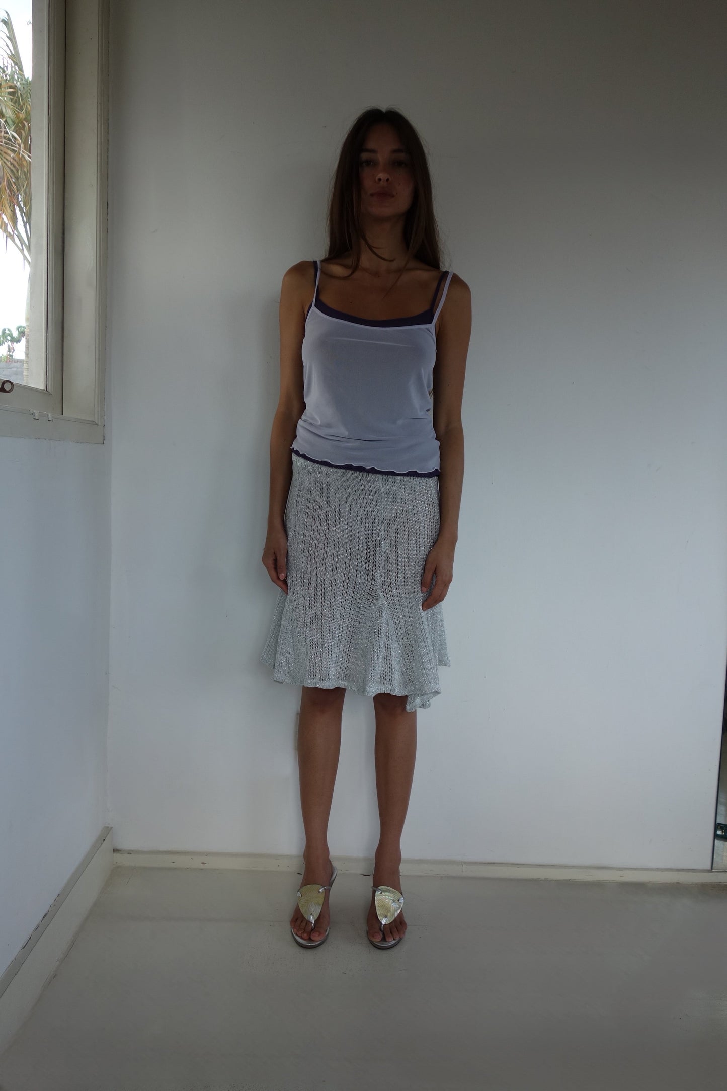 Rita Skirt Silver