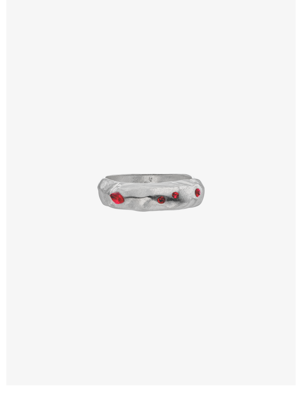 Abbey Silver Organic Ring