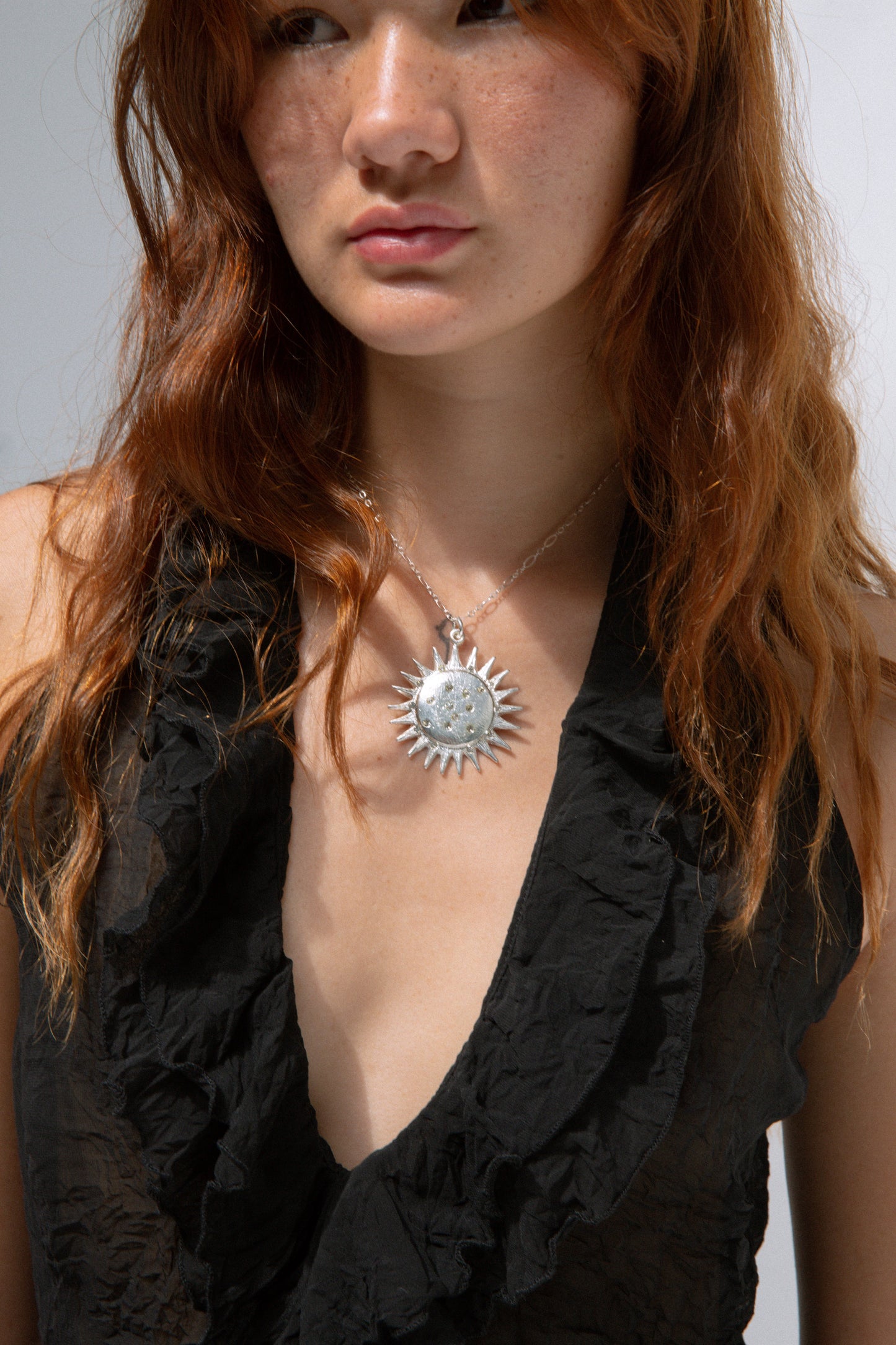 Sun Pendant Necklace