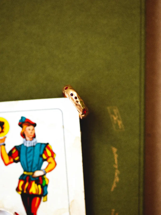 Abbey Gold Organic Ring